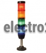 Сигнальная колонна 50 мм. красная,желтая,синяя,зеленая, 24 В, светодиод LED IK54L024XM03 - Купить Сигнальная колонна 50 мм. красная,желтая,синяя,зеленая, 24 В, светодиод LED IK54L024XM03 с доставкой по России. 
