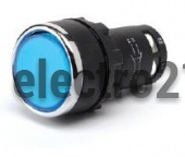 Кнопка нажимная моноблочная синяя 22 мм, IP 40, 1НО+1НЗ MB102DM - Купить Кнопка нажимная моноблочная синяя 22 мм, IP 40, 1НО+1НЗ MB102DM с доставкой по России. 