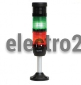Сигнальная колонна 50 мм, красная, зеленая, зуммер, 24В, светодиод LED IK52L024ZM03 - Купить Сигнальная колонна 50 мм, красная, зеленая, зуммер, 24В, светодиод LED IK52L024ZM03 с доставкой по России. 
