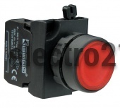 Кнопка нажимная круглая красная CP202DК (2НЗ) - Купить Кнопка нажимная круглая красная CP202DК (2НЗ) с доставкой по России. 
