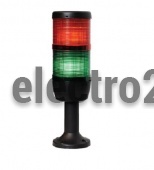 Сигнальная колонна 70 мм, красная, зелёная 220 В, светодиод LED IK72L220XM01 - Купить Сигнальная колонна 70 мм, красная, зелёная 220 В, светодиод LED IK72L220XM01 с доставкой по России. 