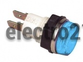 Сигнальная арматура 14мм синяя с лампой 220В S140NM - Купить Сигнальная арматура 14мм синяя с лампой 220В S140NM с доставкой по России. 