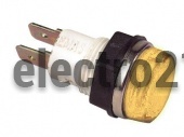 Сигнальная арматура 14мм жёлтая с лампой 220В S140NS - Купить Сигнальная арматура 14мм жёлтая с лампой 220В S140NS с доставкой по России. 