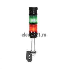 Сигнальная колонна 50 мм, красная,зеленая, 24 В, светодиод FLESH, зуммер - Купить Сигнальная колонна 50 мм, красная,зеленая, 24 В, светодиод FLESH, зуммер с доставкой по России. 