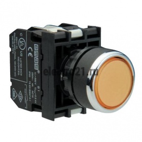 Кнопка с подсветкой-светодиод  желтая B2S0DS - Купить Кнопка с подсветкой-светодиод  желтая B2S0DS с доставкой по России. 