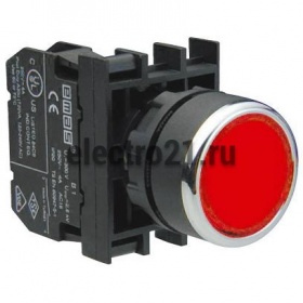 Кнопка с подсветкой-светодиод  красная B260DК - Купить Кнопка с подсветкой-светодиод  красная B260DК с доставкой по России. 