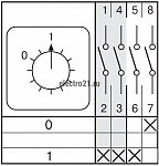 PSA010ZR430AS Переключатель для постов 