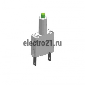 Блок-контакт с зеленым светодиодом D9 - Купить Блок-контакт с зеленым светодиодом D9 с доставкой по России. 