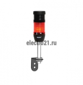 Сигнальная колонна 50 мм,  красная,  с зуммером, 220 В, светодиод LED - Купить Сигнальная колонна 50 мм,  красная,  с зуммером, 220 В, светодиод LED с доставкой по России. 
