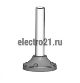 Аллюминиевая подставка h=100 мм для сигнальной колонны 50 мм - Купить Аллюминиевая подставка h=100 мм для сигнальной колонны 50 мм с доставкой по России. 