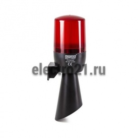 Сигнальная колонна маячкового типа, красная, с зуммером IT070RY024Z - Купить Сигнальная колонна маячкового типа, красная, с зуммером IT070RY024Z с доставкой по России. 