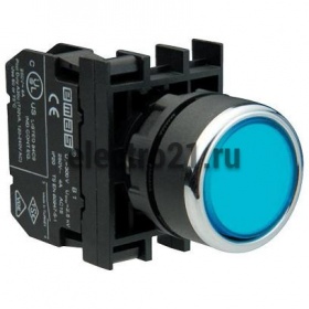 Кнопка с подсветкой-светодиод  синяя B171DM - Купить Кнопка с подсветкой-светодиод  синяя B171DM с доставкой по России. 