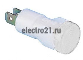 Арматура сигнальная 14мм белая с лампой 220В S145NB - Купить Арматура сигнальная 14мм белая с лампой 220В S145NB с доставкой по России. 